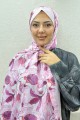 Desenli Bambu Şal 038P